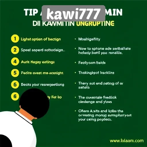 Tips Aman Bermain di Kawi777 untuk Pemula